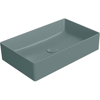 Раковина-чаша GSI Kube X 60 945304 Agave opaco — фото 1, Раковины накладные