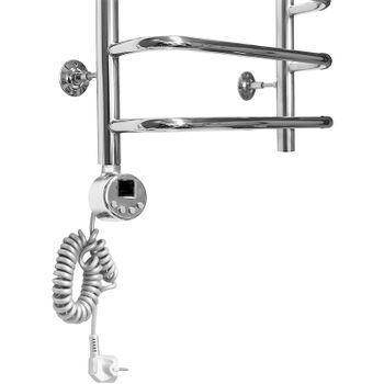 Электрический полотенцесушитель Domoterm Стефано П7 400x700 EL Хром — фото 2, Электрические полотенцесушители