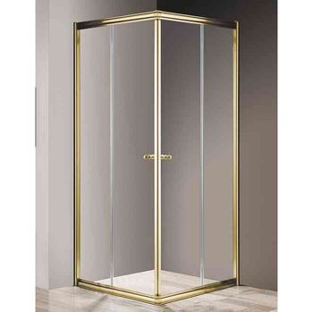 Душевой уголок CEZARES GIUBILEO-A-2-100-SCORREVOLE-C-G — фото 1, Квадратные душевые уголки