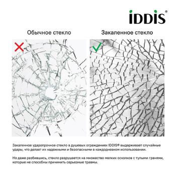 Товар: Душевая стенка Iddis Slide 80 SLI6BS8i23 профиль Черный матовый стекло прозрачное - фото 4 Душевая стенка Iddis Slide 80 SLI6BS8i23 профиль Черный матовый стекло прозрачное — фото 4, Боковые стенки
