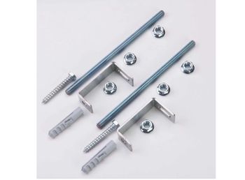 Комплект крепления для инсталляций к стене 190-250 мм Aquatek KKI-0000001 — фото 2, Комплектующие для туалета