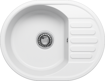 Кухонная мойка QUARTZBOND BOND-610 (Туман) — фото 1, Кухонные мойки