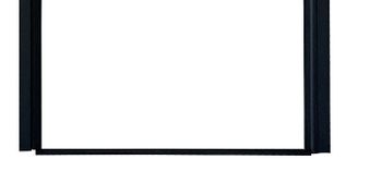 Душевая дверь в нишу Parly 80 DE80B профиль Черный стекло прозрачное — фото 4, Распашные душевые двери