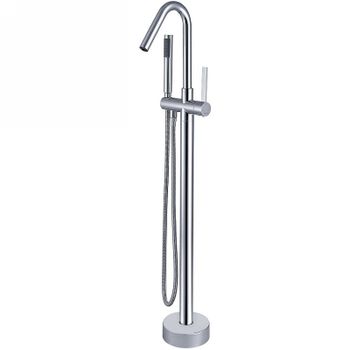 Смеситель для ванны Bond Circle B05-4900 Хром — фото 1, Смесители напольные