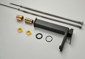 Смеситель для раковины ALMAes Fango TVZ-0935 Черный матовый — фото 3, Смесители для раковины