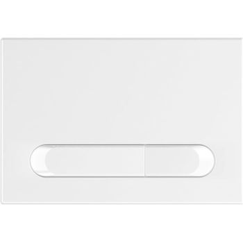 Клавиша смыва KK POL M09 350/PPB/059-00-00 Белая глянцевая — фото 1, Кнопки смыва