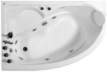 Акриловая ванна Gemy 150х100 G9009 B L с гидромассажем — фото 4, Акриловые ванны