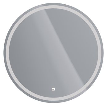 Зеркало LUNO , 60*60см, сенсорный выключатель, LED-подсветка, ф-ция антизапотевания — фото 5, Зеркала в ванную комнату