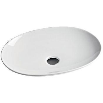 Раковина Artceram La Fontana 60 LFL001 01 00 Белая — фото 1, Раковины накладные