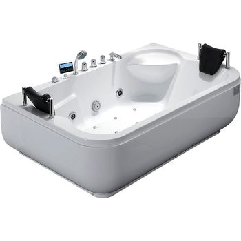 Акриловая ванна Gemy 180х116 G9085 K R с гидромассажем — фото 1, Акриловые ванны