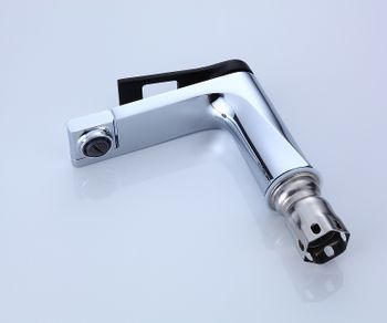 Смеситель для раковины Bronze de Luxe Element EL02XCB Хром Черный — фото 4, Смесители для раковины