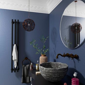 Электрический полотенцесушитель Маргроид Inaro профильный 1200x120 Inaro3v-12012-1081-9005R правый Ч — фото 3, Электрические полотенцесушители