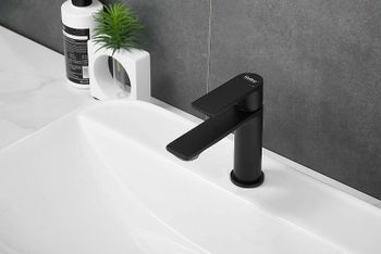 Смеситель для раковины Haiba HB10639-7 Черный матовый — фото 2, Смесители для раковины