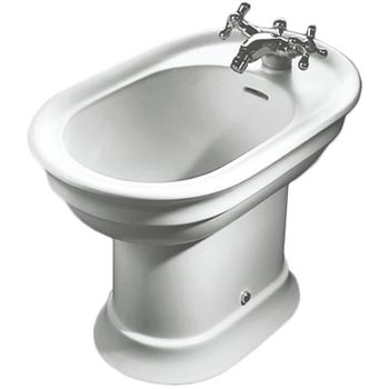 Биде Hatria Dolcevita Y0ET01 Белое — фото 1, Биде напольные