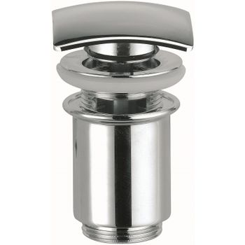 Донный клапан Remer 905SCC114 click-clack Хром — фото 1, Донные клапаны