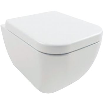 Унитаз Hatria Bianca Y3AK01 подвесной без сиденья — фото 1, Подвесные унитазы