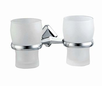 Аксесс Aller K-1128D Подстаканник двойной (блистер),хром, WasserKRAFT — фото 3, Прочие аксессуары и комплектующие
