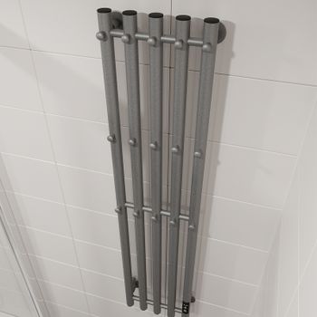 Электрический полотенцесушитель Altasan АргоЛюкс 120х27 АргоЛюкс12027Г Графит — фото 2, Электрические полотенцесушители