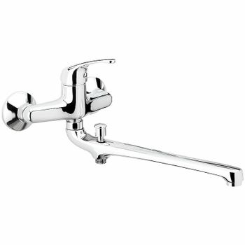 Смеситель для ванны Remer Серия 35 F462 универсальный Хром — фото 1, Смеситель для ванны