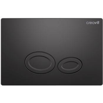 Клавиша смыва Creavit Drop GP2002.04 Антрацит — фото 1, Кнопки смыва