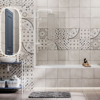 Berkel 48P01-80WHITE Fixed Стеклянная шторка на ванну — фото 2, Шторки для ванной распашные