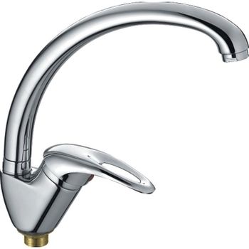 Смеситель для кухни Haiba HB4103-2 Хром — фото 1, Смесители для кухни