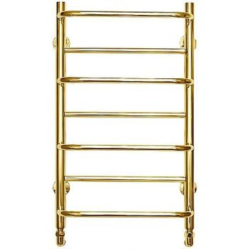 Водяной полотенцесушитель Domoterm Орфей П7 400x700 Золото — фото 1, Водяные полотенцесушители