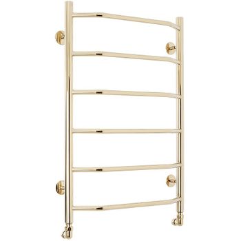 Водяной полотенцесушитель Domoterm Лаура П6 500x800 Золото — фото 3, Водяные полотенцесушители