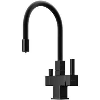 Смеситель для кухни Sancos Arno SC4005MB Черный матовый — фото 1, Смесители для кухни