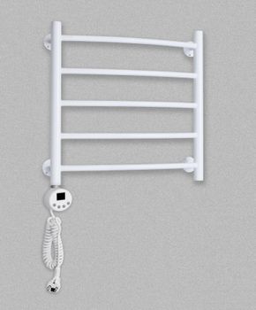 Электрический полотенцесушитель Domoterm Калипсо П5 500x500 EL Белый — фото 2, Электрические полотенцесушители