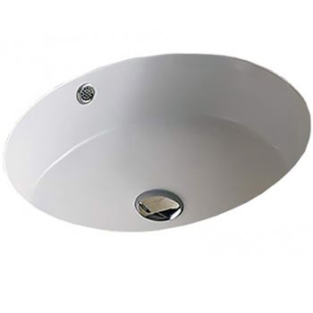 Раковина CeramaLux 42 540P Белая — фото 2, Раковины встраиваемые снизу