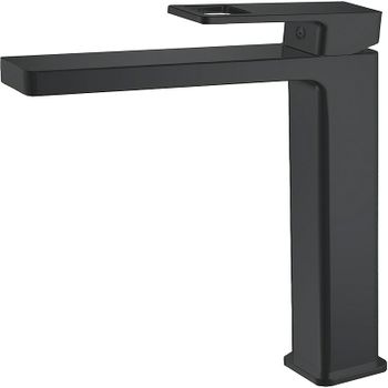 Смеситель для раковины Haiba HB11615-7 Черный матовый — фото 1, Смесители для раковины