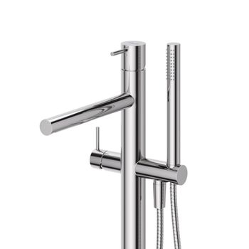 Товар: Напольный смеситель для ванны и душа CEZARES LEAF-VDP-L-01 - фото 4 Напольный смеситель для ванны и душа CEZARES LEAF-VDP-L-01 — фото 4, Смесители напольные