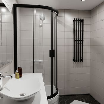 Электрический полотенцесушитель Altasan АргоЛюкс 120х27 АргоЛюкс12027ЧМ Черный муар — фото 5, Электрические полотенцесушители