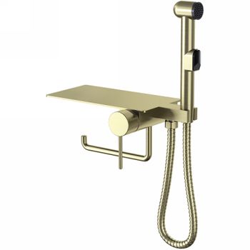 Гигиенический душ со смесителем Bronze de Luxe Scandi 708BR Бронза — фото 1, Гигиенические души