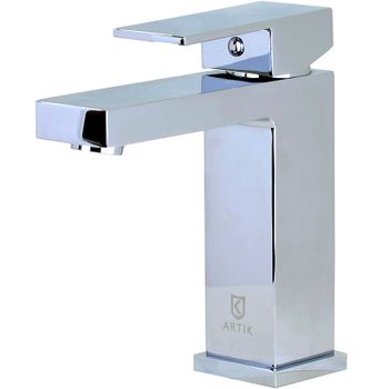 Смеситель для раковины Bronze de Luxe Simple SA980 Хром — фото 1, Смесители для раковины