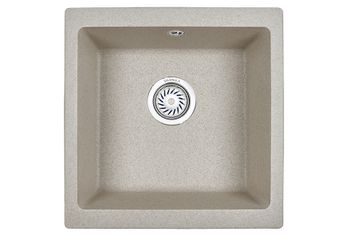 Granula-4451, ПИРИТ, кухонная мойка, кварц — фото 1, Кухонные мойки
