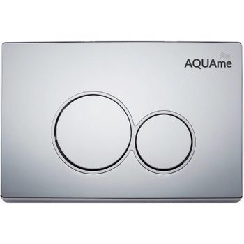 Клавиша смыва AQUAme AQM4101CR Хром — фото 1, Кнопки смыва