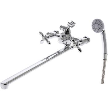 Смеситель для ванны Agger Retro  A1921100 универсальный Хром — фото 1, Смеситель для ванны