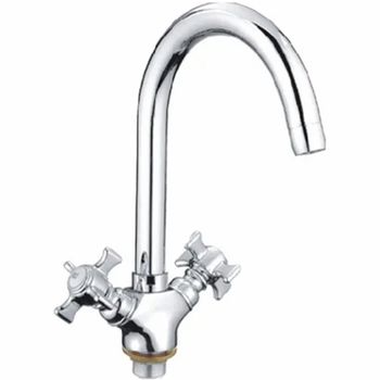 Смеситель для кухни Ledeme H11 4311-2L Хром — фото 1, Смесители для кухни