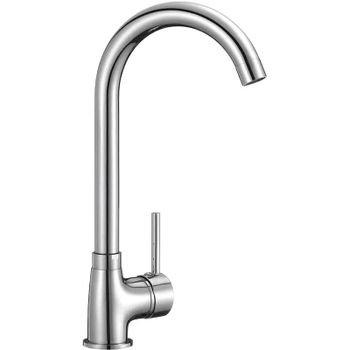 Смеситель для кухни Alveus Genesis Karina Chr 1129034 Хром — фото 1, Смесители для кухни