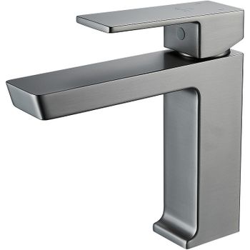 Смеситель для раковины Rose R18T R1801T-1 Оружейная сталь — фото 1, Смесители для раковины