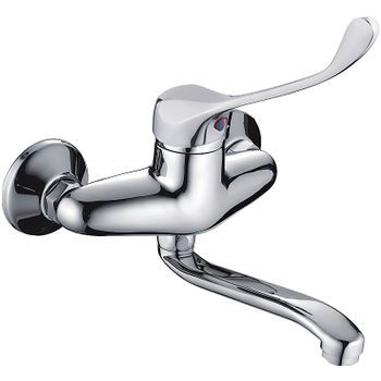 Смеситель для кухни Haiba HB4654 Хром — фото 1, Смесители для кухни