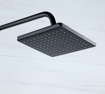 Верхний душ Bond Cube B02-9988 Черный матовый — фото 8, Верхние души