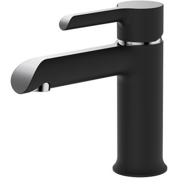 Смеситель для раковины Haiba HB10805-7 Черный Хром — фото 1, Смесители для раковины