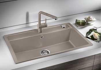 Смеситель для кухни Blanco Linus-S Silgranit 517621 Серый беж — фото 3, Смесители для кухни