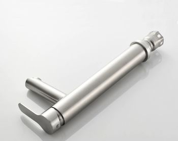 Смеситель для раковины Accoona H103 A91103 Нержавеющая сталь — фото 4, Смесители для раковины