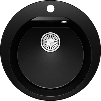 Кухонная мойка Polygran ATOL-520 (№316 Космос) — фото 1, Кухонные мойки