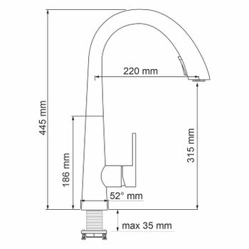 A8617 Смеситель для кухни — фото 11, Смесители для кухни