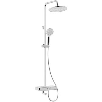 Душевая система Iddis Shelfy SHESBBTi06 Хром — фото 1, Душевые стойки